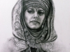 535#Die Beduinenprinzessin (Eva Green) Sylilla in ein Königreich im Himmel 42 x61