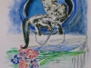 137.  Katzen mit Blumenstrauss (geschenk K.Ch.Hoffmann 40x50.jpg