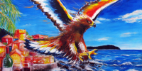 Acryl-und-Pastell-George-von-MilA-Daniela-Bracher-