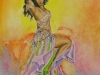 491# Pin-up Dans 03( Flamencotänzerin) 30x44cm