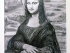 Mona Lisa von Heinrich Kessler 42x 58 Bleistift Papier#002