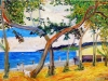 Die Bucht von Saint Pierre Von Hilda Steiner Nach Gaugin 40x60