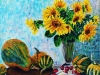 Stillleben mit Sonnenblumen