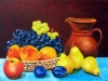 Stilleben mit Fruchtkorb von Hilda Steiner