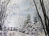 528# Winterlandschaft 70x50