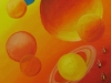 Planeten von Susanne Howald30x40