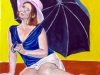 511# Judith mit Schirm 34x49